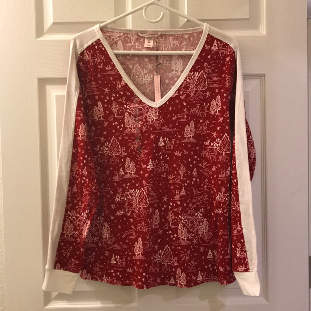 💖Top ONLY💖 Victoria Secret Thermal Sleep Shirt